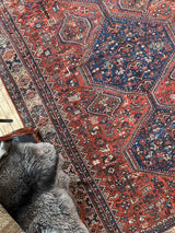 Vintage Persian Area Rug Sustainable Luxury Home Decor