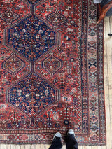 Vintage Persian Area Rug Sustainable Luxury Home Decor