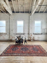 Vintage Persian Area Rug Sustainable Luxury Home Decor