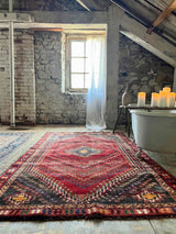 Vintage Persian Area Rug Sustainable Luxury Home Decor