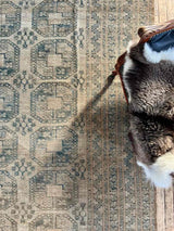 Vintage Persian Area Rug Sustainable Luxury Home Decor