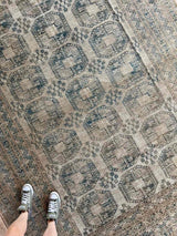 Vintage Persian Area Rug Sustainable Luxury Home Decor