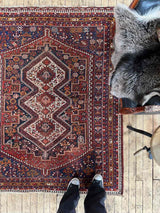 Antique Persian Area Rug Sustainable Luxury Home Decor