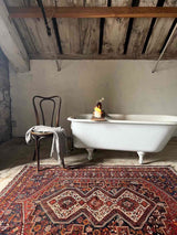 Antique Persian Area Rug Sustainable Luxury Home Decor