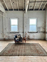 Vintage Persian Area Rug Sustainable Luxury Home Decor
