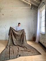 Vintage Persian Area Rug Sustainable Luxury Home Decor