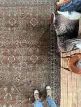 Vintage Persian Area Rug Sustainable Luxury Home Decor