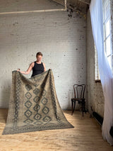 Vintage Persian Area Rug Sustainable Luxury Home Decor