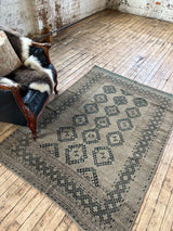 Vintage Persian Area Rug Sustainable Luxury Home Decor