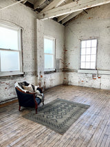 Vintage Persian Area Rug Sustainable Luxury Home Decor