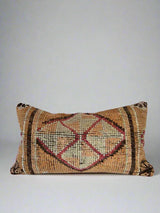 Vintage Rug Lumbar Pillow Sustainable Home Decor at Woven Kin Home