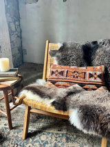 Vintage Rug Lumbar Pillow Sustainable Home Decor at Woven Kin Home