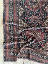 antique vintage area rug sustainable home decor at Woven Kin Home