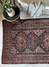 antique vintage area rug sustainable home decor at Woven Kin Home
