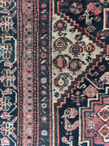 antique vintage area rug sustainable home decor at Woven Kin Home