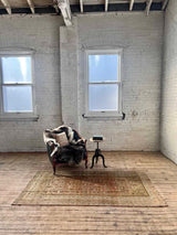 vintage runner rug at Woven Kin Home