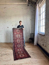 Vintage Persian Runner Rug Sustainable Luxury Home Decor