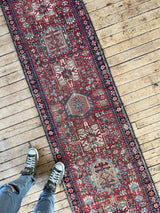 Vintage Persian Runner Rug Sustainable Luxury Home Decor
