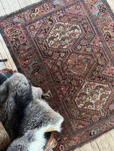 Antique Persian Area Rug Sustainable Luxury Home Decor