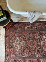 Antique Persian Area Rug Sustainable Luxury Home Decor