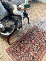Vintage Persian Accent Rug at Woven Kin Home Decor