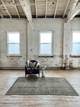 Vintage Persian Area Rug Sustainable Luxury Home Decor