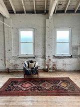 Antique Persian Area Rug Sustainable Luxury Home Decor