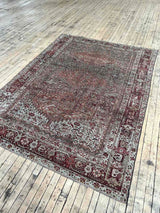 Vintage Persian Area Rug Sustainable Luxury Home Decor