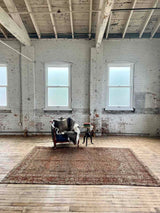 Vintage Persian Area Rug Sustainable Luxury Home Decor