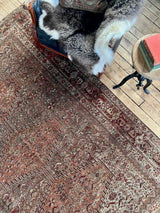 Vintage Persian Area Rug Sustainable Luxury Home Decor