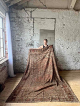 Vintage Persian Area Rug Sustainable Luxury Home Decor
