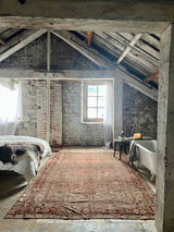 Vintage Persian Area Rug Sustainable Luxury Home Decor