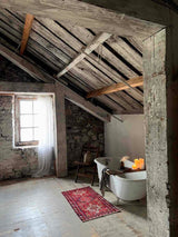 Vintage Persian Area Rug Sustainable Luxury Home Decor