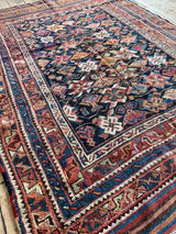 Vintage Persian Area Rug Sustainable Luxury Home Decor