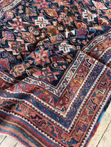 Vintage Persian Area Rug Sustainable Luxury Home Decor