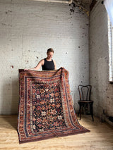 Vintage Persian Area Rug Sustainable Luxury Home Decor