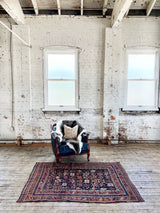 Vintage Persian Area Rug Sustainable Luxury Home Decor