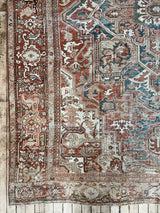 antique Persian rug at Woven Kin Home