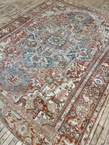 antique Persian rug at Woven Kin Home