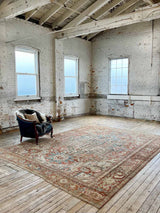 antique Persian rug at Woven Kin Home