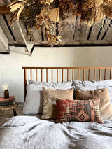 Vintage Rug Pillow Sustainable Home Decor @ Woven Kin Home