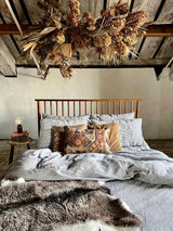 Vintage Rug Pillow Sustainable Home Decor at Woven Kin Home