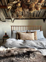 Vintage Rug Pillow Sustainable Home Decor at Woven Kin Home