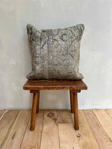 Vintage Rug Pillow Sustainable Home Decor @ Woven Kin Home