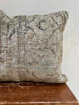Vintage Rug Pillow Sustainable Home Decor @ Woven Kin Home