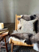 Vintage Rug Pillow Sustainable Home Decor @ Woven Kin Home