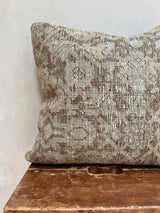 Vintage Rug Pillow Sustainable Home Decor @ Woven Kin Home