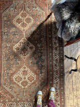 Vintage Persian Area Rug Sustainable Luxury Home Decor