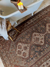 Vintage Persian Area Rug Sustainable Luxury Home Decor