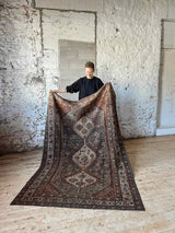 Vintage Persian Area Rug Sustainable Luxury Home Decor